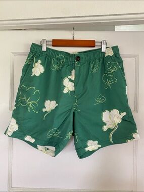 Sig Zane collab with Saturdays New York City Green Floral Shorts